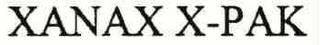 XANAX X-PAK trademark