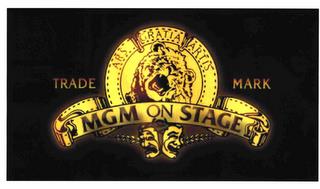 MGM ON STAGE ARS GRATIA ARTIS trademark