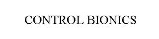 CONTROL BIONICS trademark