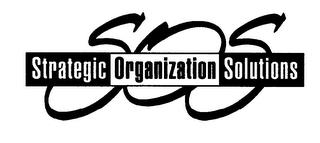 SOS STRATEGIC ORGANIZATION SOLUTIONS trademark