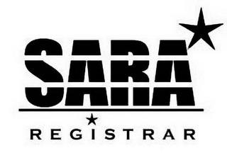 SARA REGISTRAR trademark