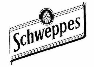 SCHWEPPES 1783 trademark