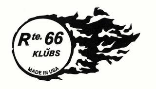 RTE. 66 KLUBS MADE IN USA trademark