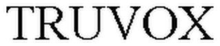 TRUVOX trademark