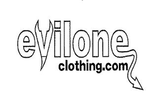 EVILONE CLOTHING.COM trademark