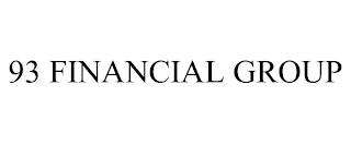 93 FINANCIAL GROUP trademark