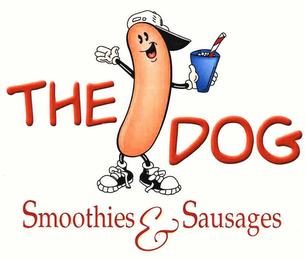 THE DOG SMOOTHIES & SAUSAGES trademark