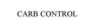 CARB CONTROL trademark