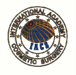 IACS INTERNATIONAL ACADEMY COSMETIC SURGERY trademark