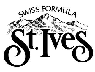 ST. IVES SWISS FORMULA trademark