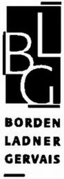 BLG BORDEN LADNER GERVAIS trademark