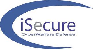 ISECURE CYBERWARFARE DEFENSE trademark