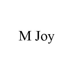 M JOY trademark