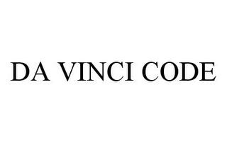 DA VINCI CODE trademark