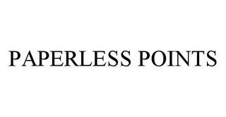 PAPERLESS POINTS trademark