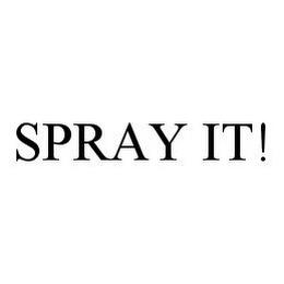 SPRAY IT! trademark