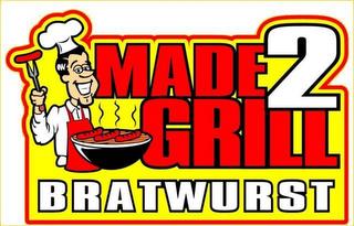 MADE2GRILL BRATWURST trademark