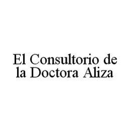 EL CONSULTORIO DE LA DOCTORA ALIZA trademark