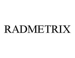 RADMETRIX trademark