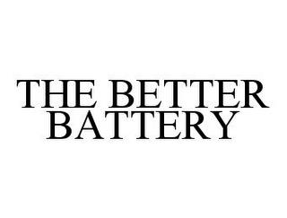 THE BETTER BATTERY trademark