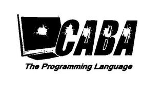 CABA THE PROGRAMMING LANGUAGE trademark