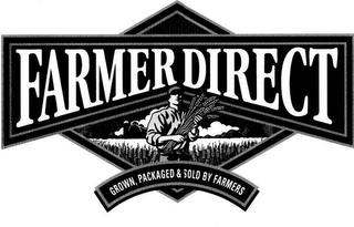 FARMER DIRECT GROWN, PACKAGED & SOLD BY FARMERS trademark