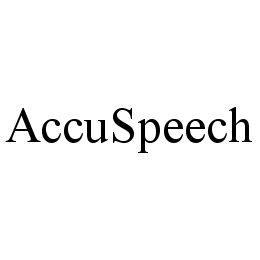 ACCUSPEECH trademark