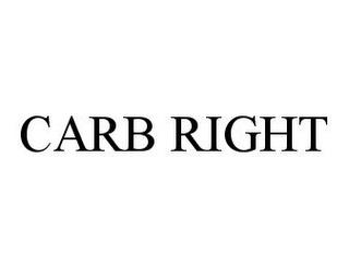 CARB RIGHT trademark