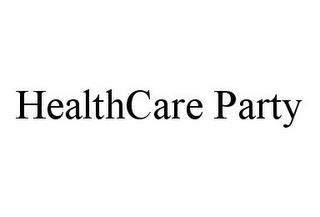 HEALTHCARE PARTY trademark