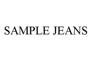 SAMPLE JEANS trademark