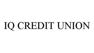 IQ CREDIT UNION trademark