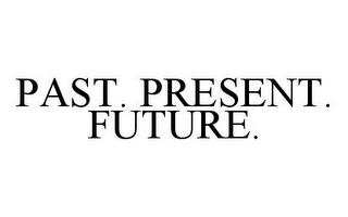 PAST. PRESENT. FUTURE. trademark