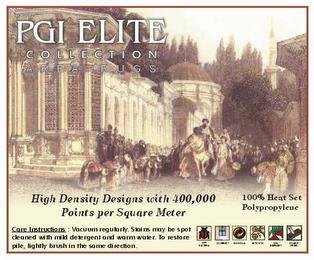 PGI ELITE COLLECTION AREA RUGS trademark