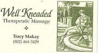 WELL KNEADED THERAPUTIC MASSAGE trademark