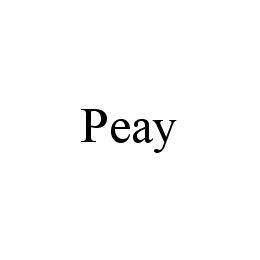 PEAY trademark