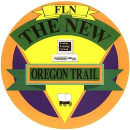 FLN THE NEW OREGON TRAIL FRONTIER LEARNING NETWORK trademark