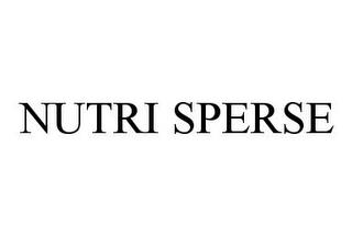 NUTRI SPERSE trademark