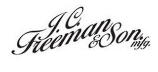 J.C. FREEMAN & SON, MFG trademark