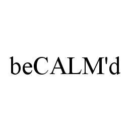 BECALM'D trademark