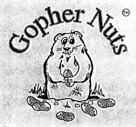 GOPHER NUTS trademark