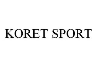 KORET SPORT trademark