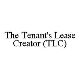 THE TENANT'S LEASE CREATOR (TLC) trademark