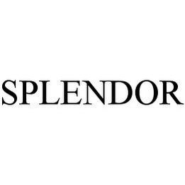 SPLENDOR trademark