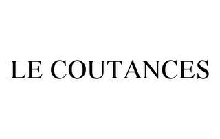 LE COUTANCES trademark