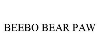 BEEBO BEAR PAW trademark