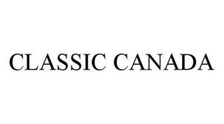 CLASSIC CANADA trademark