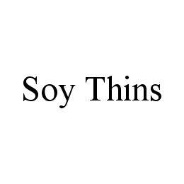 SOY THINS trademark