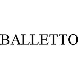 BALLETTO trademark