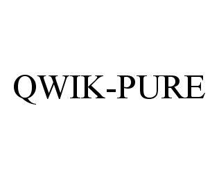 QWIK-PURE trademark