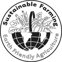 SUSTAINABLE FARMING EARTH FRIENDLY AGRICULTURE trademark